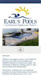 Mobile Screenshot of earlspools.com